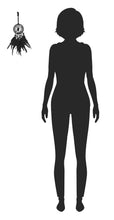 Load image into Gallery viewer, dreamcatcher scale image with woman