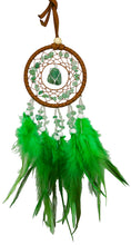 Load image into Gallery viewer, Green Heart Chakra Dreamcatcher