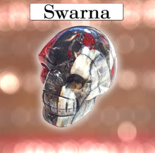 Load image into Gallery viewer, Named and Unnamed Crystal Skulls - 2 inch Natural Stone Skulls with Identities for Meditation Room, Altars and Home Decor