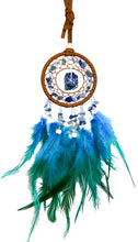 Load image into Gallery viewer, Blue Throat Chakra Dreamcatcher