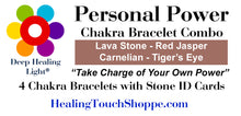 Load image into Gallery viewer, 7 Chakra Natural Stone Bracelets - 8mm Beaded Stretch Bracelet Jewelry for Women or Men - Metaphysical and Spiritual Healing Accessories