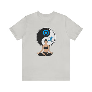 Yoga Meditation Unisex Jersey Short Sleeve Tee