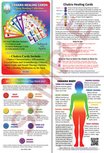 Load image into Gallery viewer, Chakra Healing Cards for Meditation and Reiki - Deep Healing Collection - Digital Download