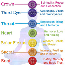 Load image into Gallery viewer, Seven Chakra Healing Meditation - Download with Chakra Diagram